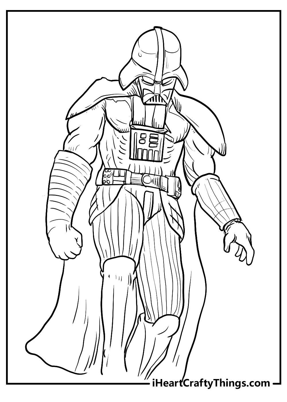 Printable darth vader coloring pages updated