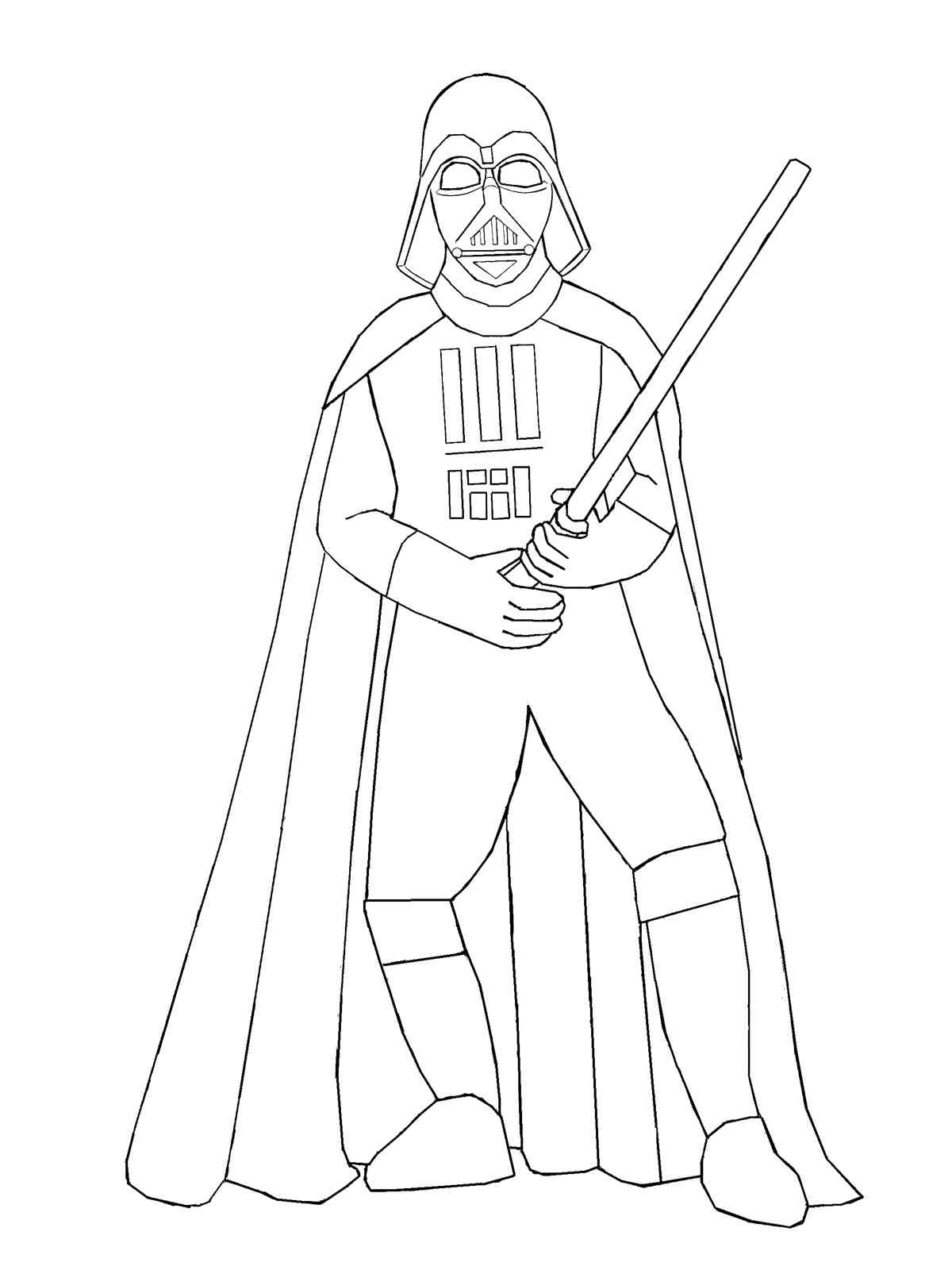 Darth vader coloring pages