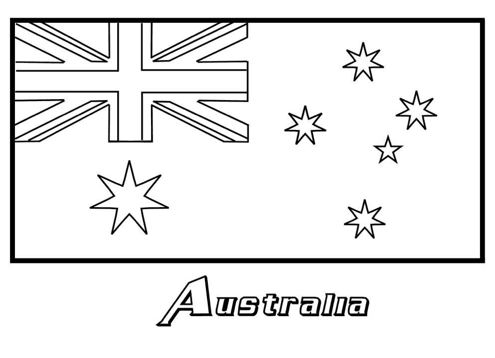 Australia coloring pages