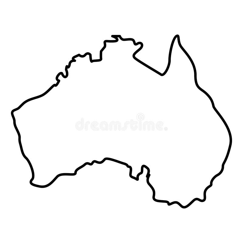 Australian map stock illustrations â australian map stock illustrations vectors clipart