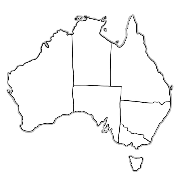Australia map images
