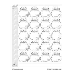 Simple adult coloring pages in a printable pdf format