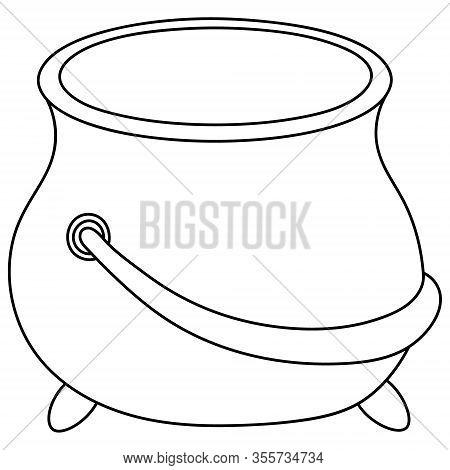 Pot gold empty vector photo free trial bigstock