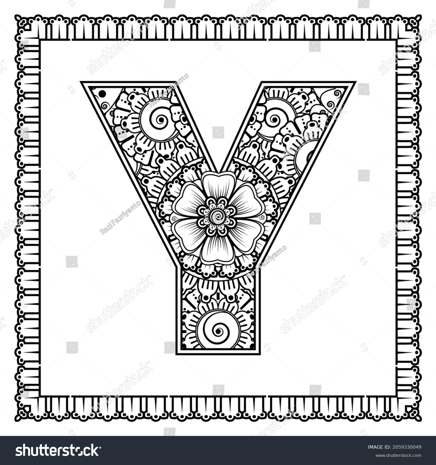 Y letter love tattoo over royalty
