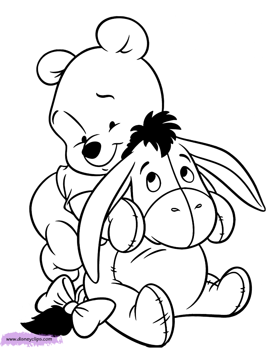 Baby pooh coloring pages disney baby coloring pages disney coloring sheets disney coloring pages