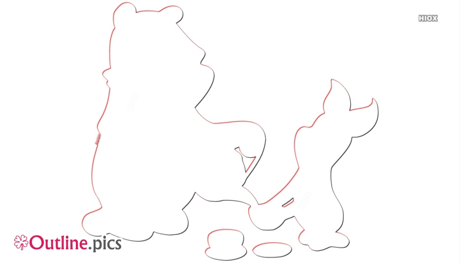 Free pooh bear coloring pages