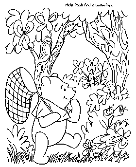 Winnie the pooh coloring pages