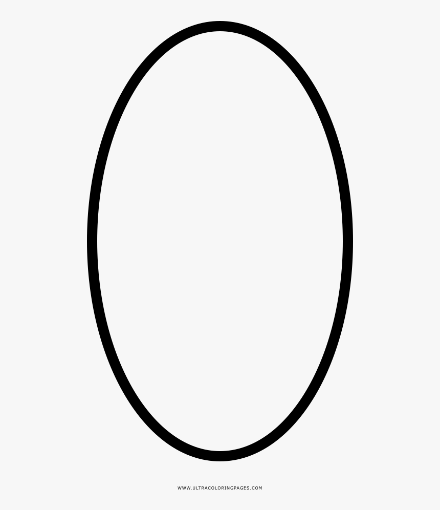 Oval shape coloring pages
