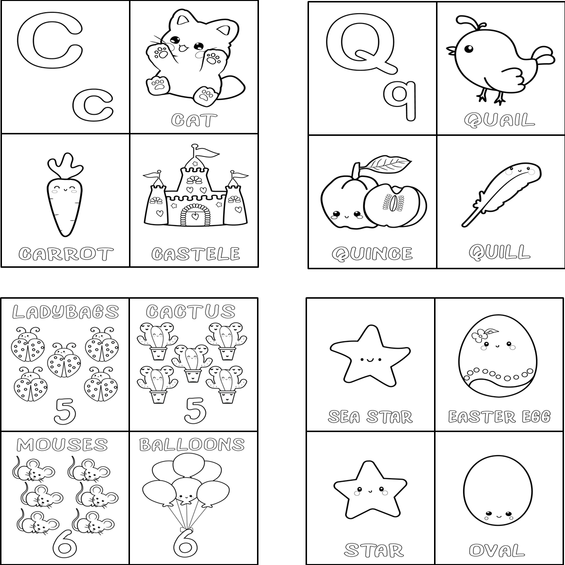 Alphabet carpet games printable coloring pages for kids made by teachers