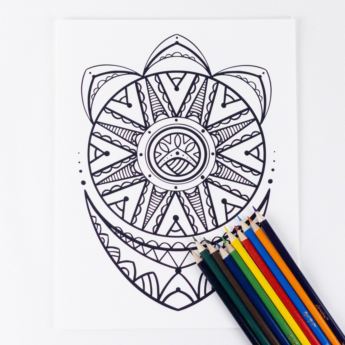 Oval mandala b