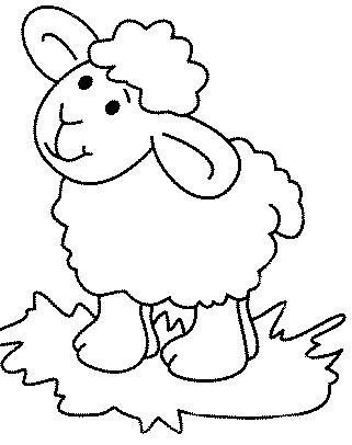 Ovelha dibujo de ovejas ovejas manualidades oveja para colorear