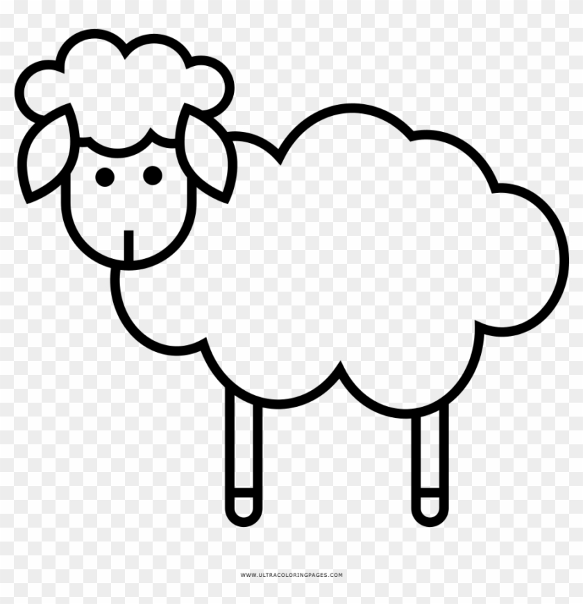 Sheep coloring page