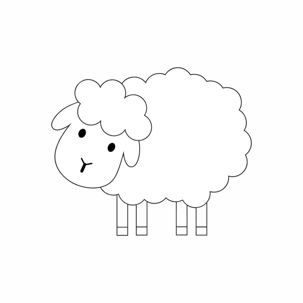Sheep drawing png transparent images free download vector files