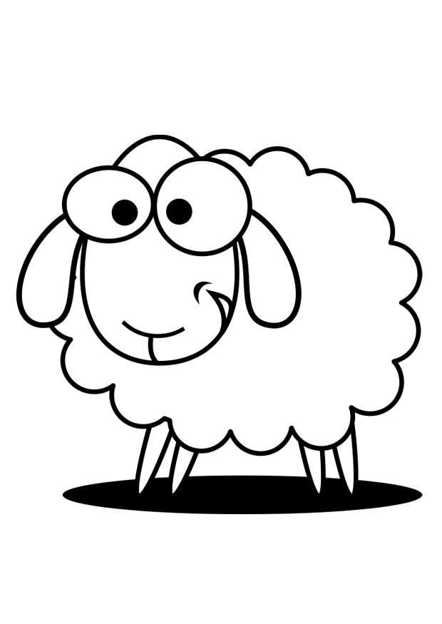 Resultado de imagen para ovejas para colorear sheep drawing coloring pages animal cutouts
