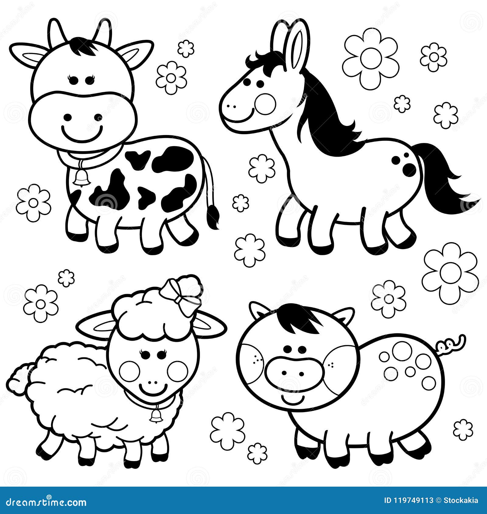 Mule coloring page stock illustrations â mule coloring page stock illustrations vectors clipart