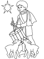 Dibujos para colorear de corderos y ovejas