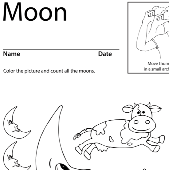 Coloring sheet