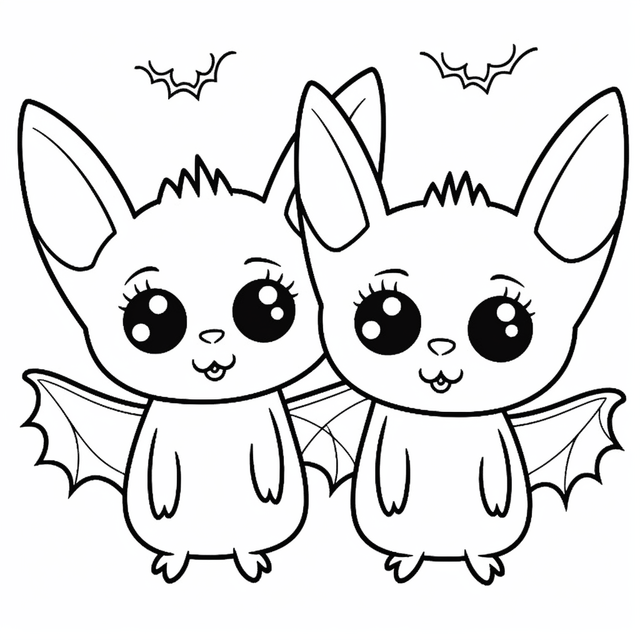 Cute bat coloring pages vector bat drawing ring drawing color drawing png and vector with transparent background for free download
