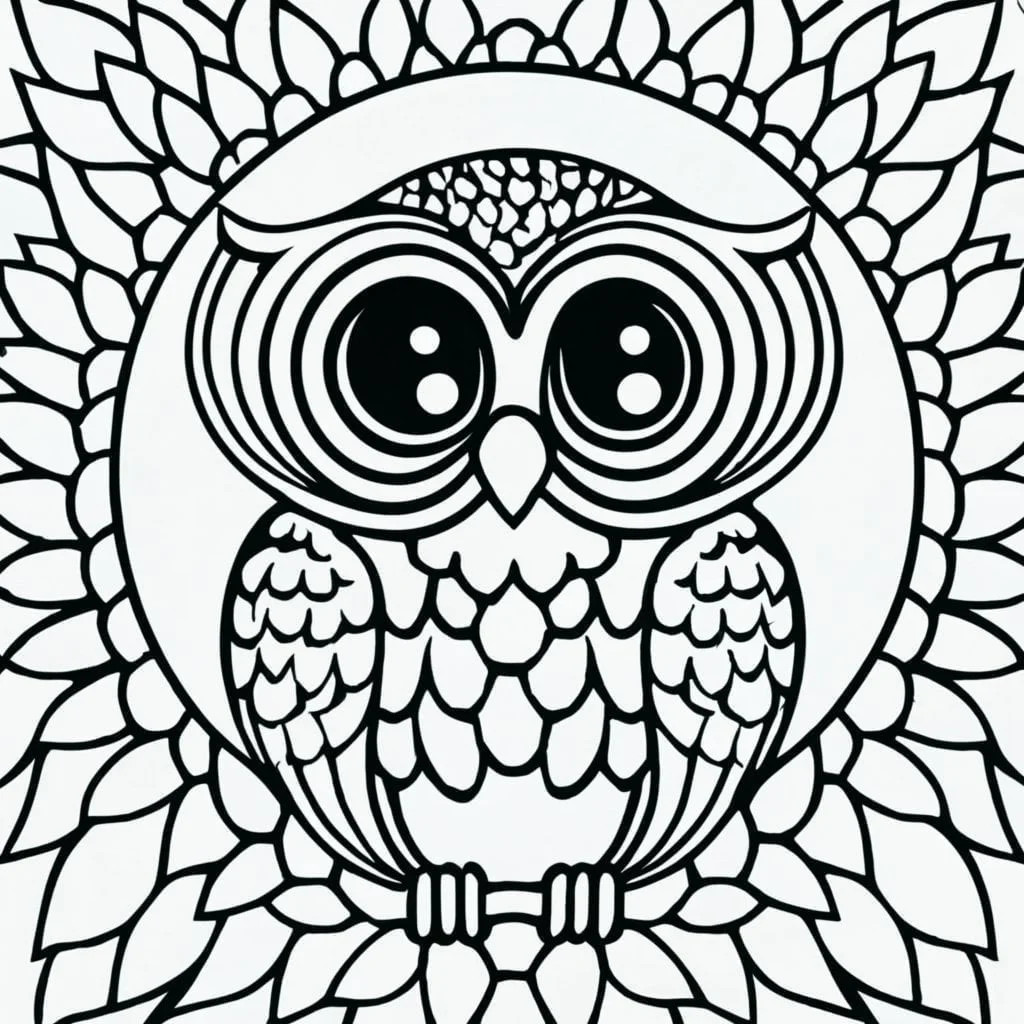 Owl house coloring pages free printable