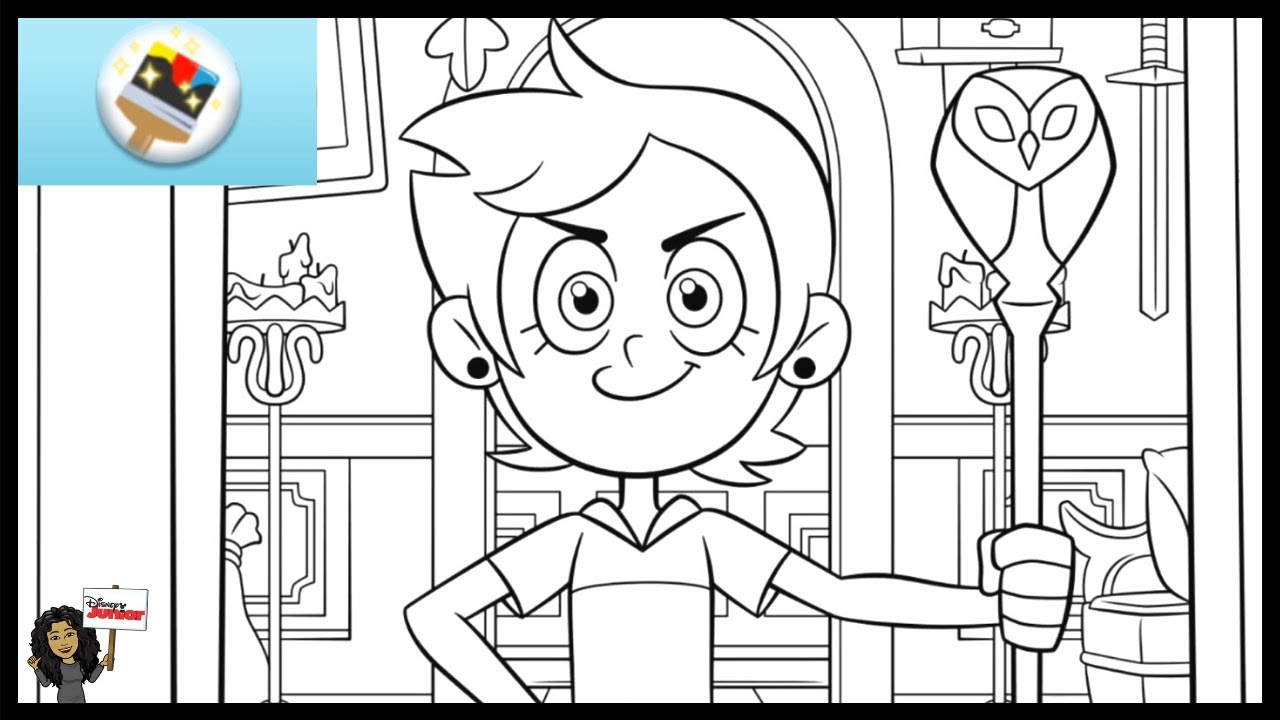 The owl house magic coloring disney now color splash game