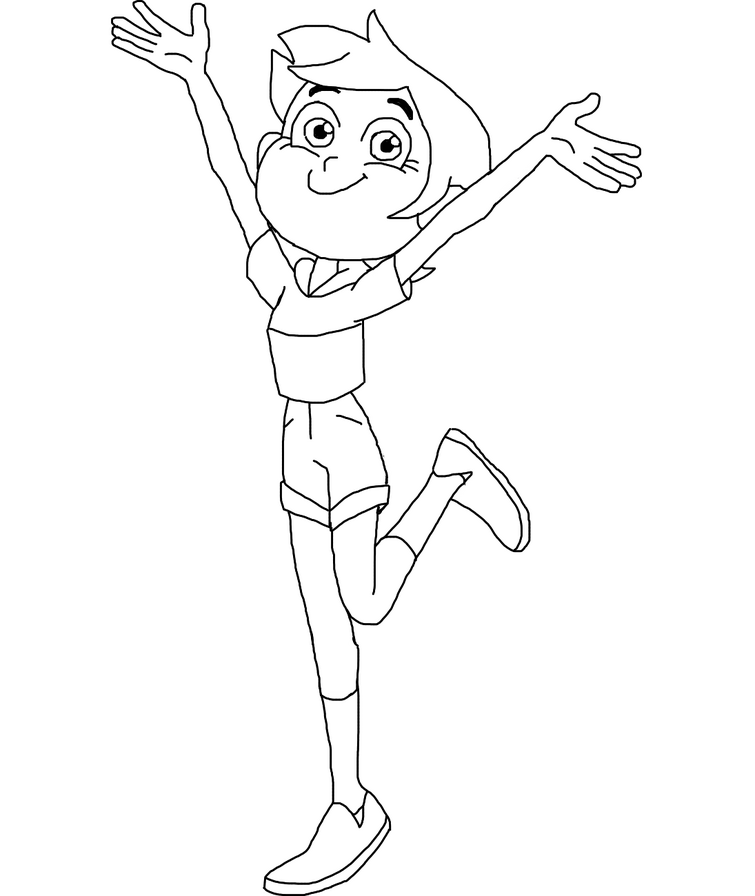 Luz noceda tracing done just need to color it