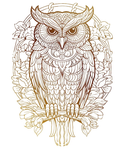 Page owl coloring pages print images