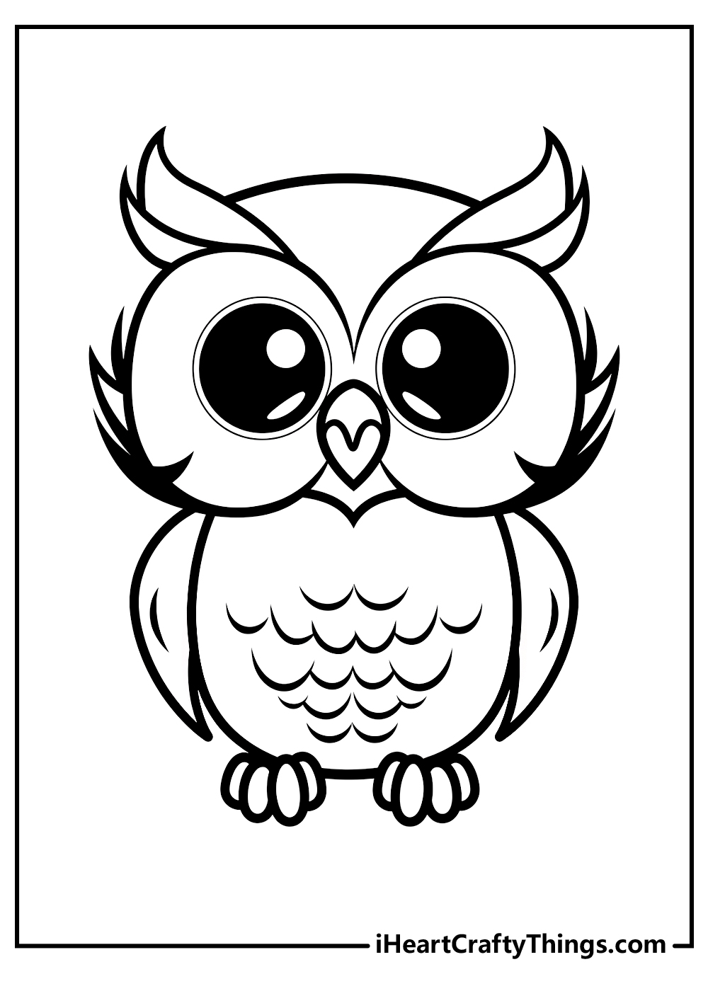 Wise owl coloring pages free printables