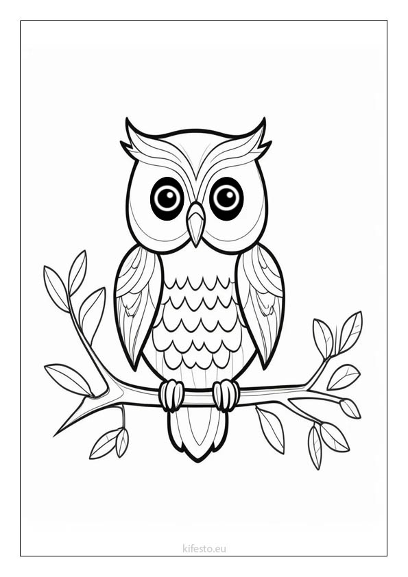Owl coloring pages printable coloring sheets
