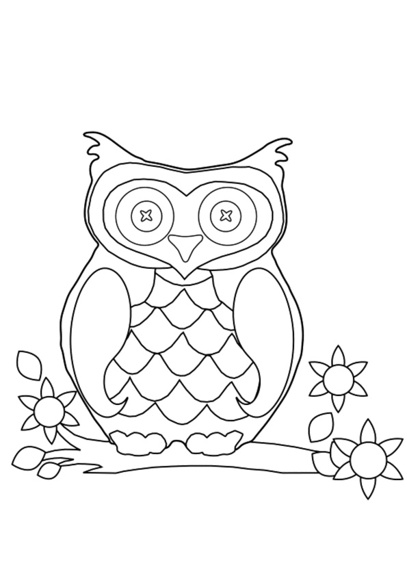 Coloring pages printable owl coloring pages for kids