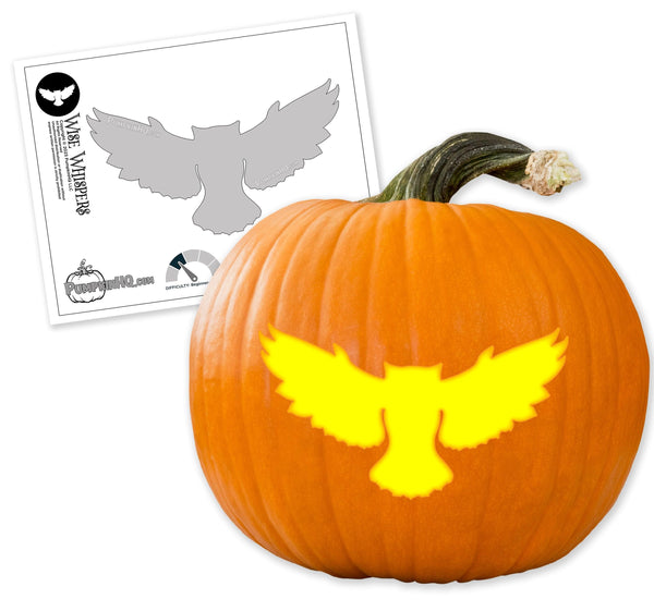 Forest frog pumpkin carving stencil