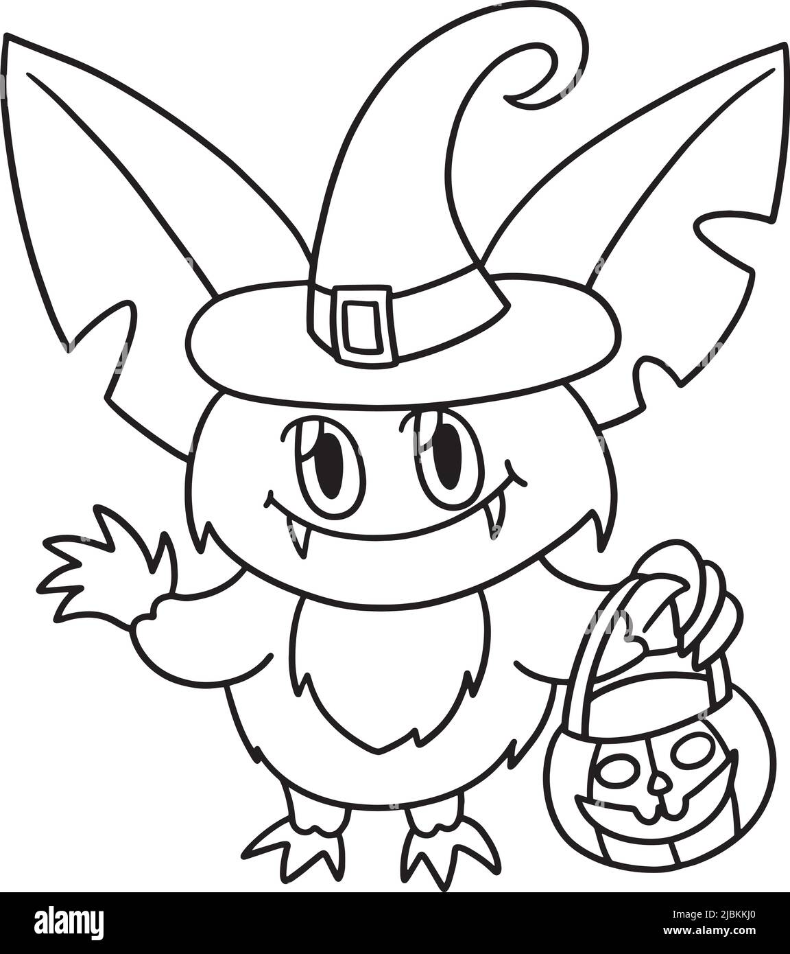 Pumpkin coloring page art cut out stock images pictures