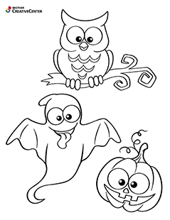 Free printable halloween cat and pumpkin coloring creative center