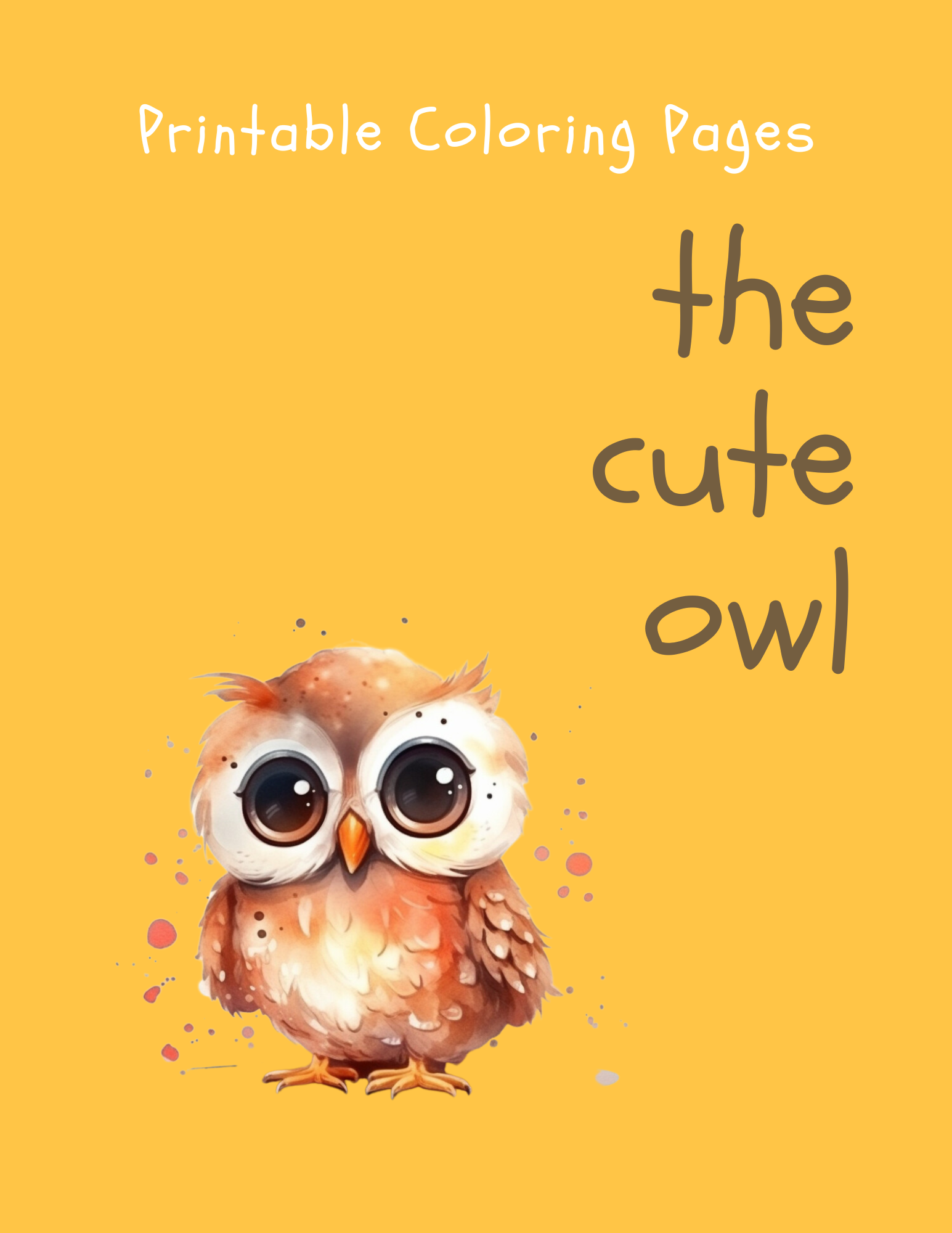 Printable digital owl coloring pages whimsyowls coloring collection