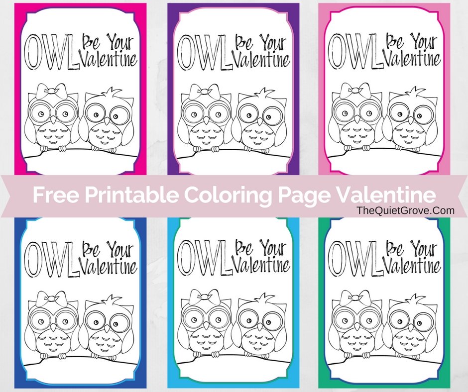 Free printable activity valentines â the quiet grove