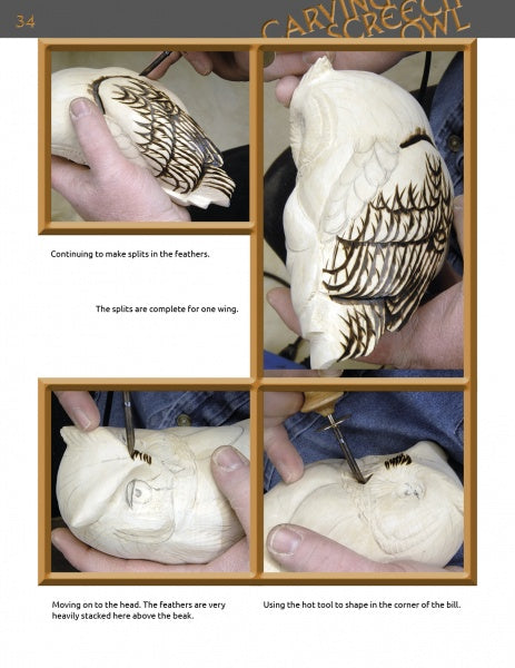 Carving the screech owl â