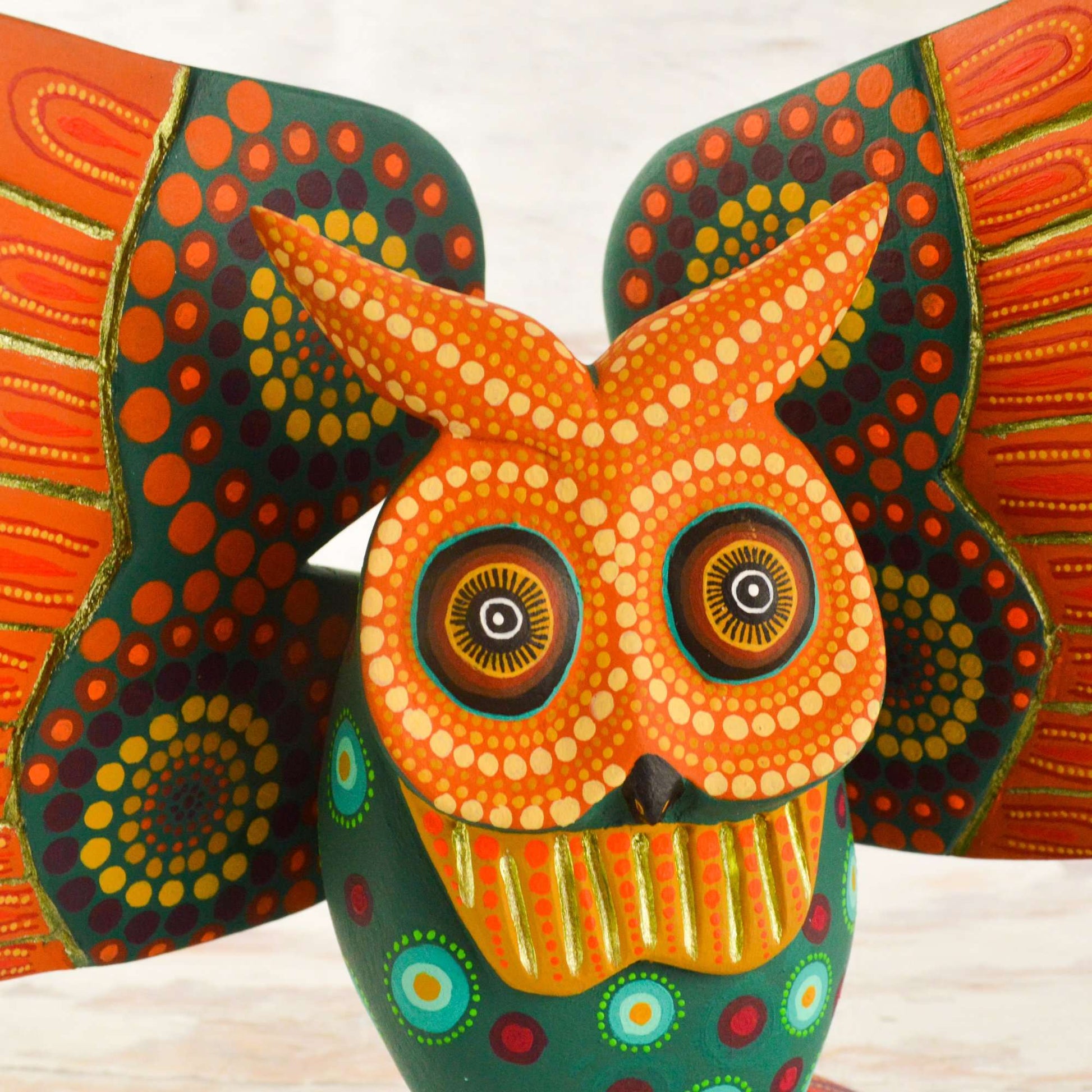 Alebrije owl mexican wood carvings â magia mexica