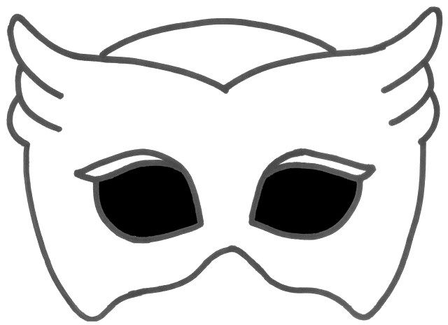 Inspired image of owlette coloring page