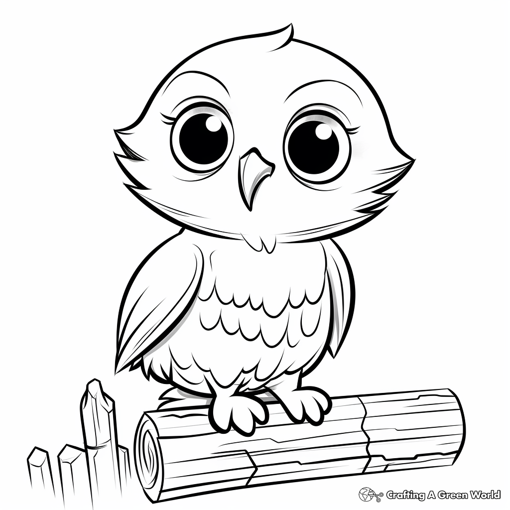Barn owl coloring pages