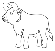 Ox coloring pages free coloring pages