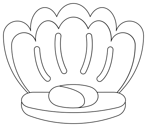 Oyster coloring page free printable coloring pages