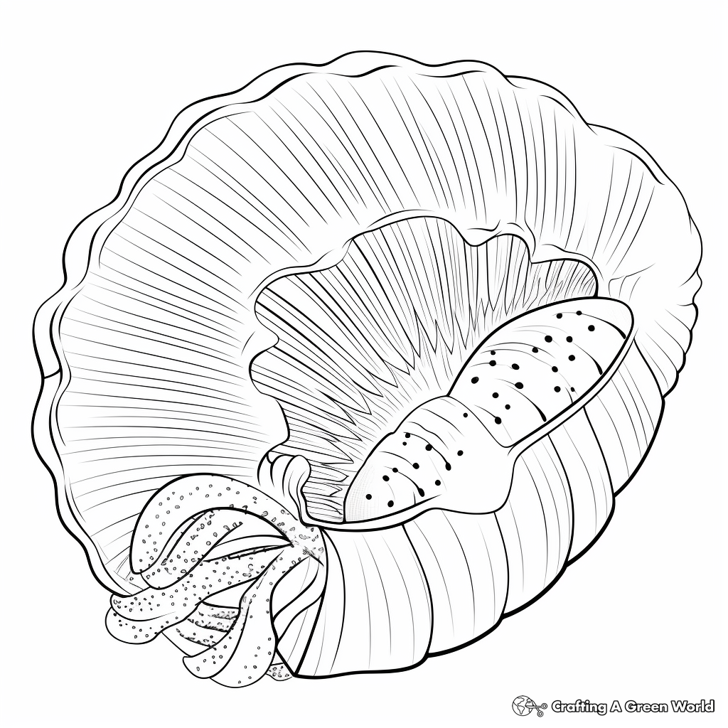 Nautilus coloring pages