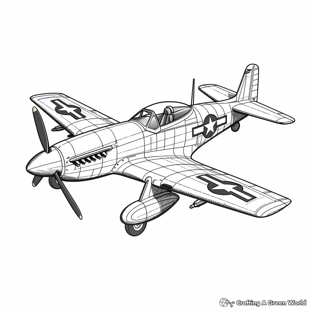 Realistic fighter jet coloring pages