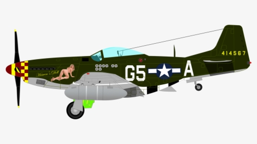 Vector mustang plane