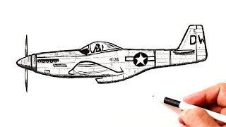 How to draw a fighter aircraft p
