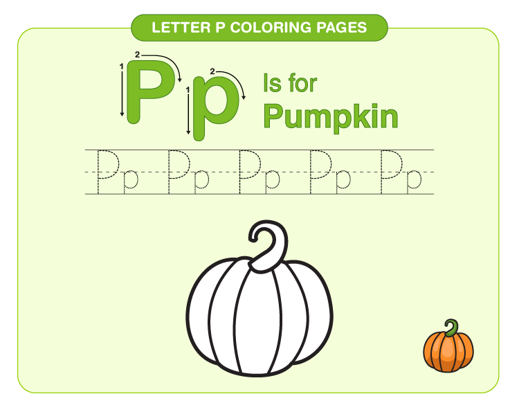 Letter p coloring pages download free printables for kids