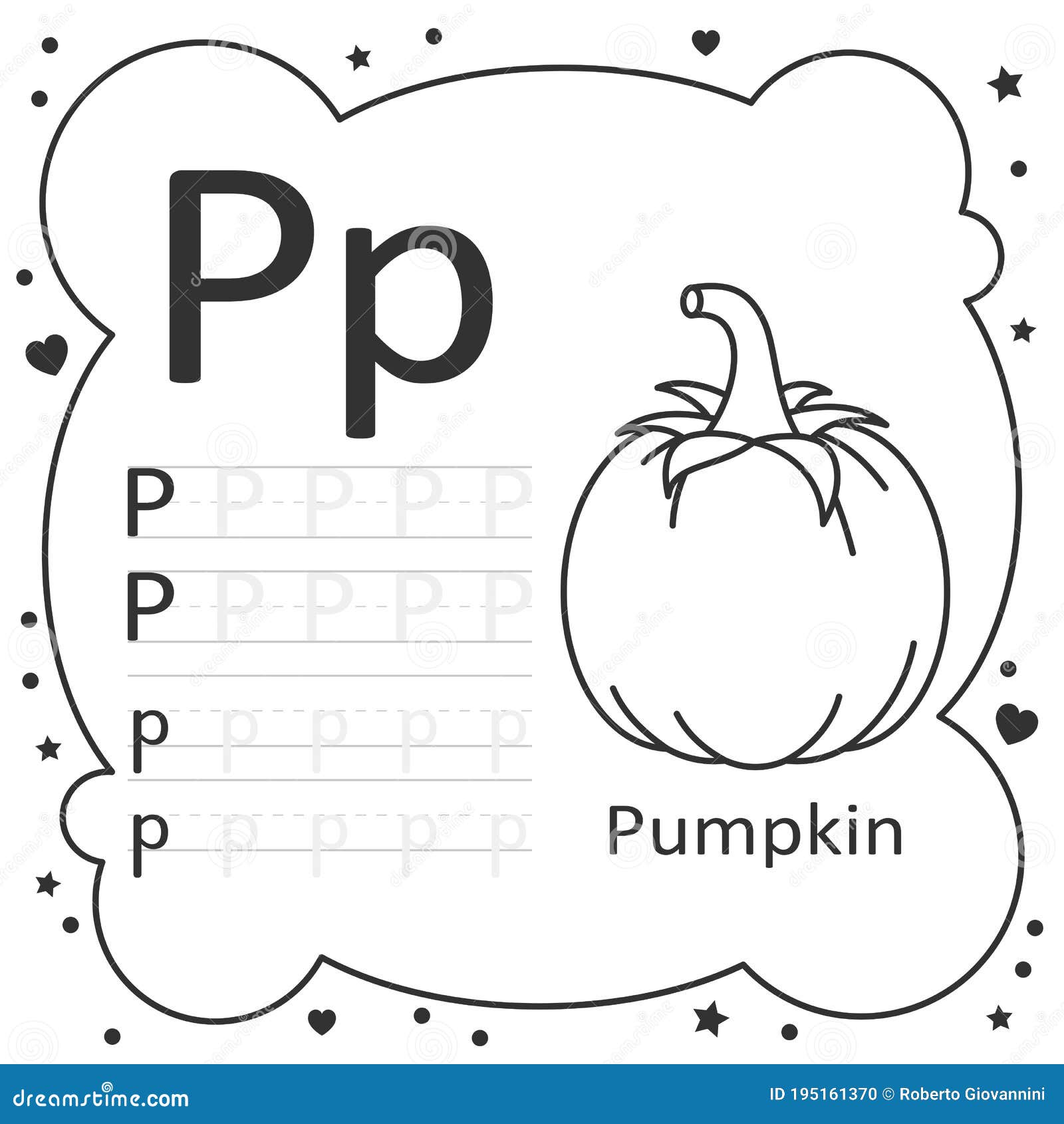 Alphabet p pumpkin stock illustrations â alphabet p pumpkin stock illustrations vectors clipart