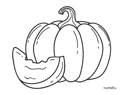 Pumpkin coloring pages