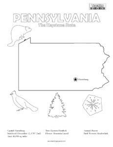 United states coloring pages