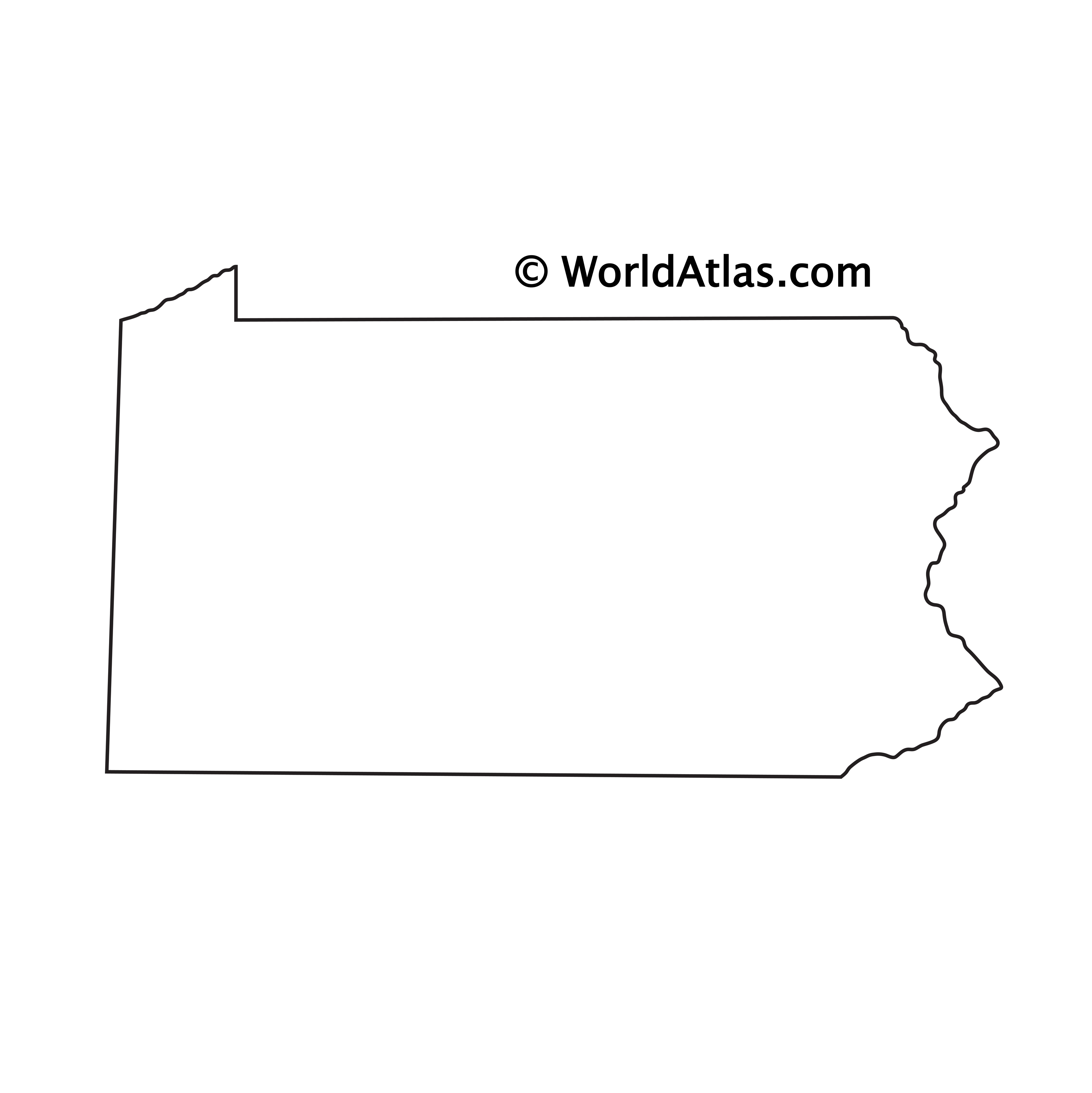 Pennsylvania maps facts