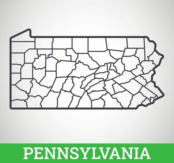 Gettysburg map stock photos and pictures